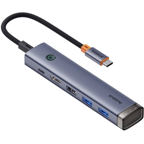 تصویر  هاب Baseus UltraJoy Series UBS-OH164 B00052802811-01 Type-C To USB 3.0/HDMI/USB2.0/Type-C PD