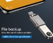 تصویر  مبدل OTG تبدیل USB به USB-C مک دودو مدل OT-8730