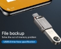 تصویر  مبدل OTG تبدیل USB به USB-C مک دودو مدل OT-8730