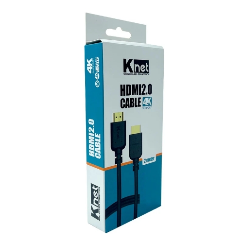 تصویر  کابل HDMI کی نت مدل K-CH200020 طول 2 متر