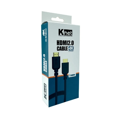 تصویر  کابل HDMI کی نت مدل K-CH200030 طول 3 متر 