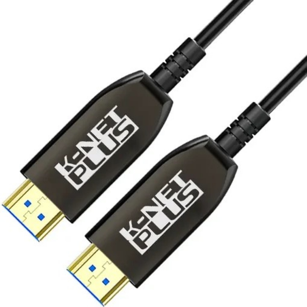 تصویر  کابل HDMI کی نت پلاس V2.1-8K مدل KP-CHAOC21250 طول 25 متر (فیبر نوری)