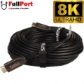 تصویر  کابل HDMI کی نت پلاس V2.1-8K مدل KP-CHAOC21500 طول 50 متر (فیبر نوری)
