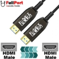 تصویر  کابل HDMI کی نت پلاس V2.1-8K مدل KP-CHAOC21500 طول 50 متر (فیبر نوری)