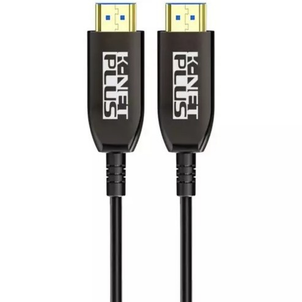 تصویر  کابل 2.1 HDMI فیبر نوری کی نت پلاس 80 متری Knet Plus KP-CHAOC21800