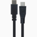 تصویر  کابل Type C به Micro USB کی نت 0.6 سانتی متری Knet K-CUCM2M06
