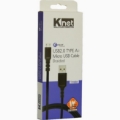 تصویر  کابل Micro USB کی نت 1 متری Knet K-CUAM2MB10