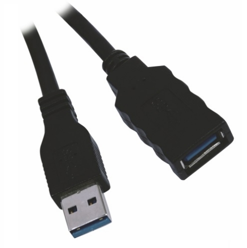تصویر  کابل USB 3.0 افزایش طول فرانت 3 متری