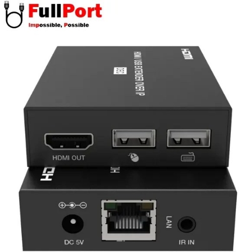 تصویر  توسعه دهنده HDMI TCP/IP روی کابل شبکه 150 متر فرانت مدل FN-EK115