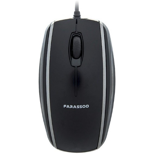 تصویر  ماوس سیمی با رابط PS/2 فراسو مدل FOM-1145