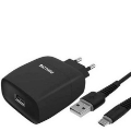 تصویر  شارژر دیواری 10.5W تک پورت Philips مدل DLP2310UB به همراه کابل شارژ اندروید -