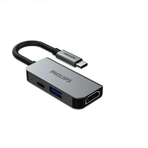 تصویر  مبدل Type-C به HDMI فیلیپس مدل Philips USB-C Adaptor to HDMI (SWV6113G) | (SWV6113G)