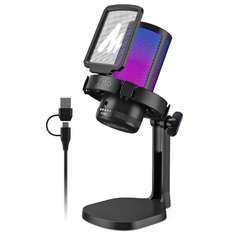 تصویر  میکروفون استودیویی ماونو مدل DGM20 RGB
