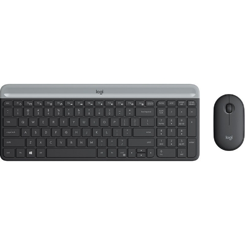 تصویر  کیبورد و ماوس بی سیم لاجیتک مدل MK470 SLIM