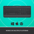 تصویر  کیبورد لاجیتک Logitech Keyboard K650 ARAB