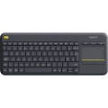 تصویر  کیبورد بیسیم لاجیتک Logitech Keybard Touchpad K400 RF DARK GREY