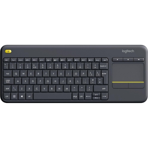 تصویر  کیبورد بیسیم لاجیتک Logitech Keybard Touchpad K400 RF DARK GREY