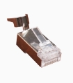تصویر  کانکتور Cat6A SFTP کی نت K-NC6AS100 بسته 50 عددی