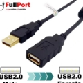 تصویر  کابل افزایش طول 3 متری USB2.0 برند فرانت مدل FN-U2CF30