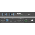 تصویر  کی وی ام سوئیچ 2 پورت HDMI همراه کابل فرانت FN-K3C21