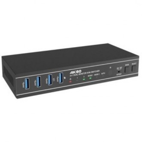 تصویر  کی وی ام سوئیچ 2 پورت HDMI همراه کابل فرانت FN-K3D21