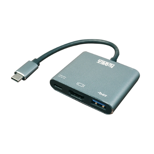 تصویر  تبدیل Type-C به HDMI/USB3.0/PD کی نت پلاس KP-MFCMS103