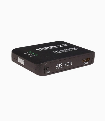 تصویر  سوئیچ ۳ پورت HDMI کی نت پلاس KP-SWHD2003
