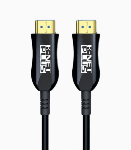 تصویر  کابل ۲٫۰ HDMI فیبر نوری کی نت پلاس ۲۰۰ متری KP-CHAOC2000