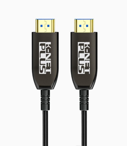 تصویر  کابل ۲٫۱ HDMI فیبر نوری کی نت پلاس ۳۰ متری KP-CHAOC21300