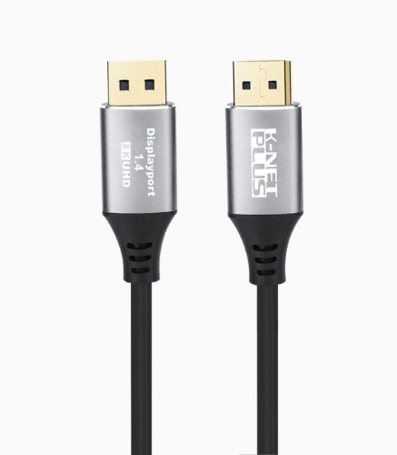 تصویر  کابل ۱٫۴ DisplayPort دو سر نر ۱٫۸ متر کی نت پلاس KP-CDP1418