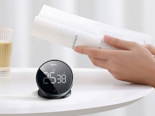 تصویر  تایمر زنگ دار بیسوس Baseus Heyo Rotation Countdown Timer ACDJS-01