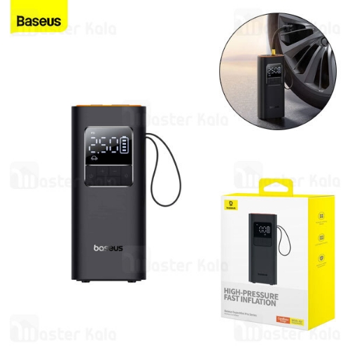 تصویر  کمپرسور باد چند منظوره بیسوس Baseus C11159300111 Supermini Pro BS-CG016 همراه با چراغ قوه