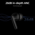تصویر  هدفون گیمینگ داخل گوش بی سیم کیو سی وای مدل T13 ANC 2
