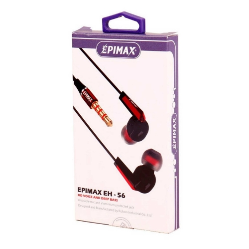 تصویر  هدفون داخل گوش باسیم اپیمکس مدل EH-56