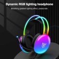 تصویر  هدست گیمینگ با سیم اونیکوما مدل X25 RGB