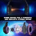 تصویر  هدست گیمینگ با سیم اونیکوما مدل K10 PRO RGB