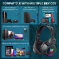 تصویر  هدست گیمینگ باسیم اونیکوما مدل X15 Pro RGB