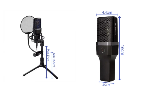 تصویر  میکروفون استودیویی یانمای مدل MICPRO X1