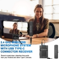 تصویر  میکروفون یقه ای بی سیم بویا مدل BY-WM4 PRO-K5 رابط Type-C