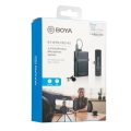 تصویر  میکروفون یقه ای بی سیم بویا مدل BY-WM4 PRO-K5 رابط Type-C