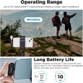 تصویر  میکروفون یقه ای بی سیم بویا مدل BY-WM3T2-D2 رابط Lightning