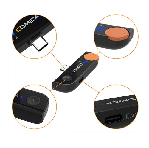 تصویر  میکروفون بی سیم یقه ای کامیکا مدل Vimo S-UC