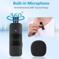 تصویر  میکروفون یقه ای بی سیم بویا مدل BY-V20 رابط Type-C