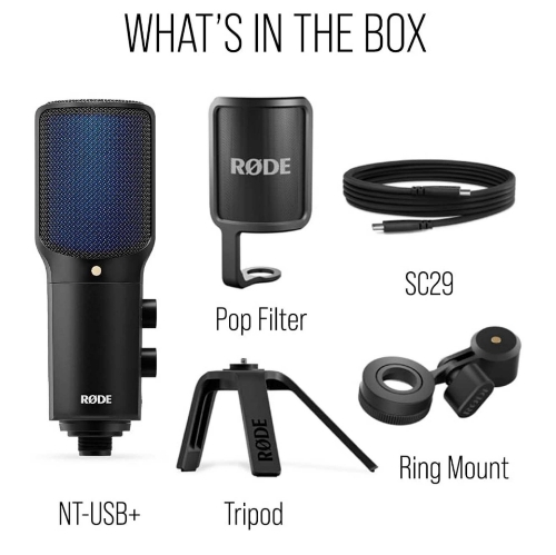 تصویر  میکروفون استودیویی رود مدل NT USB PLUS