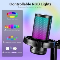 تصویر  میکروفون استودیويی ماونو مدل DGM20 RGB