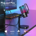 تصویر  میکروفون استودیويی ماونو مدل DGM20 RGB