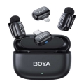 تصویر  میکروفون یقه ای بی سیم بویا مدل Boya MINI COMBO رابط Lightning و Type C