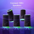 تصویر  اسپیکر بلوتوثی قابل حمل انکر مدل Glow A3166011 RGB