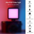 تصویر  نور ثابت مخصوص موبایل و دوربین شارژی مدل N69 RGB