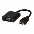 تصویر  تبدیل HDMI به VGA به همراه کابل AUX - بدون پاور